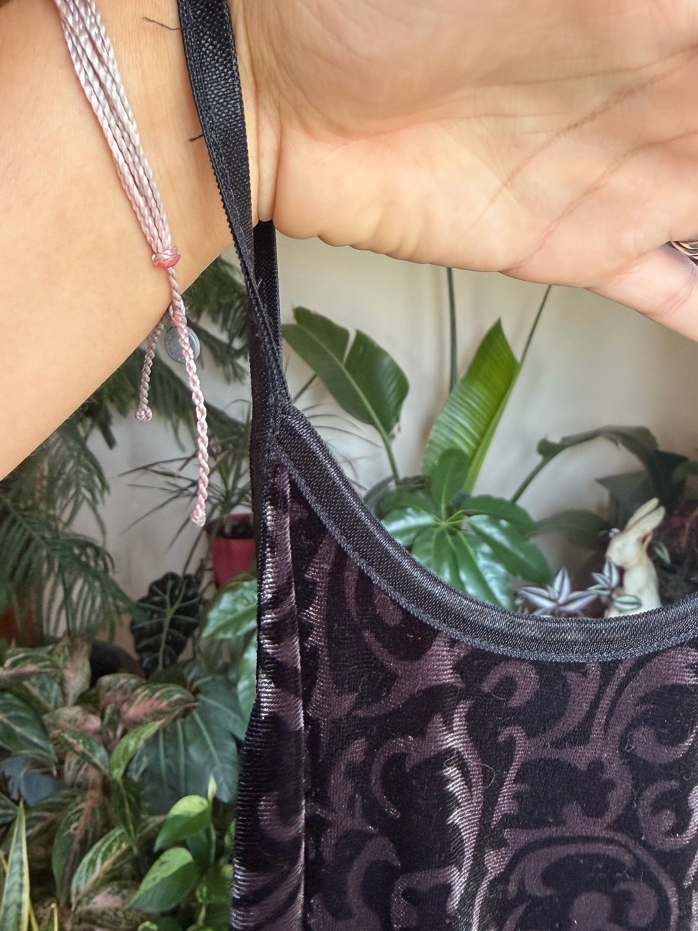 Vintage Velvet Maxi Dress - Picture 9 of 10